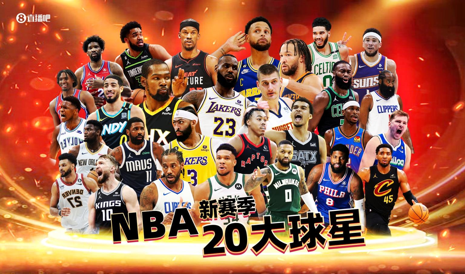 【吧友评选】NBA新赛季20大球星之No.8！